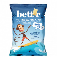 Quinoa snack cu sare bio 50g Bettr