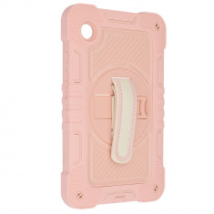 Husa tableta compatibila samsung galaxy tab a9, stripeshell 360, pink