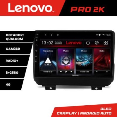 Navigatie Jeep Wrangler 2018- Lenovo Kit-WRANGLER 8 core QLED 2K 8+256 360 Android Waze USB Navigatie Internet Youtube Radio CarStore Technology foto
