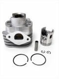 Cumpara ieftin Set motor scuter 2T 50cc MBK Booster (racire pe aer) Aluminiu