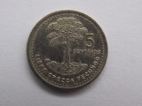 5 CENTAVOS 1987 GUATEMALA, America Centrala si de Sud