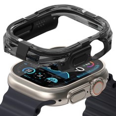 Husa Apple Watch Ultra Ringke Fusion Bumper, negru foto