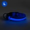 Guler LED - functioneaza cu baterie - marime L - albastru