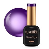 Cumpara ieftin Oja Semipermanenta LUXORISE GlassStyle - Violet Moon 10ml