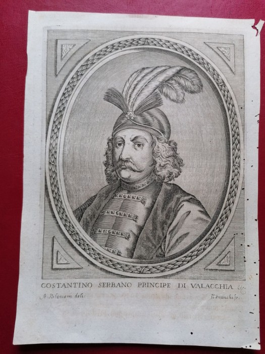 Gravura Constantin Serban
