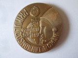 Medalie bronz Consiliul Intercosmos-Primul Cosmonaut Rom&acirc;n:Dumitru Prunariu 1981