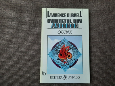 Lawrence Durrell - Cvintetul din Avignon. QUINX 26/1 foto