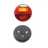 Lampa auto pentru remorca rotunda partea Dreapta/Stanga 12/24V , diametru 115 mm, adancime 54mm, transparente , 1 buc, Rapid