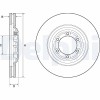DELPHI BG4697C Disc frana