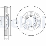 DELPHI BG4697C Disc frana