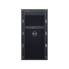 Server Dell PowerEdge T130, 4 Bay 3.5 inch, Intel 4 Core Xeon E3-1220 V5 3.00 GHz, 8 GB DDR4 ECC, 240 GB SSD ENTERPRISE NOU; 1 An Garantie, Second H