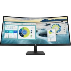 Monitor curbat Second Hand HP P34hc G4, 34&amp;quot;, VA, WQHD, DisplayPort, HDMI, USB-C- 65W, Vesa, 3500:1, 5ms foto