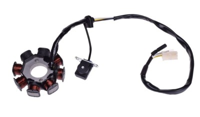 Stator aprindere cu cititor Gy6, 4T, 8 bobine Cod Produs: MX_NEW STD20014 foto