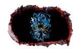 Cumpara ieftin Sticker decorativ, gaura in perete 3D, Dragon Ball, 85 cm, 1027STK-1, natura si peisaje