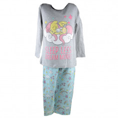 Pijama pentru fete Sun City Pony HS2074G-98-cm, Gri foto