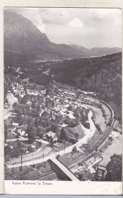 bnk cp Valea Prahovei la Sinaia - Vedere - circulata foto