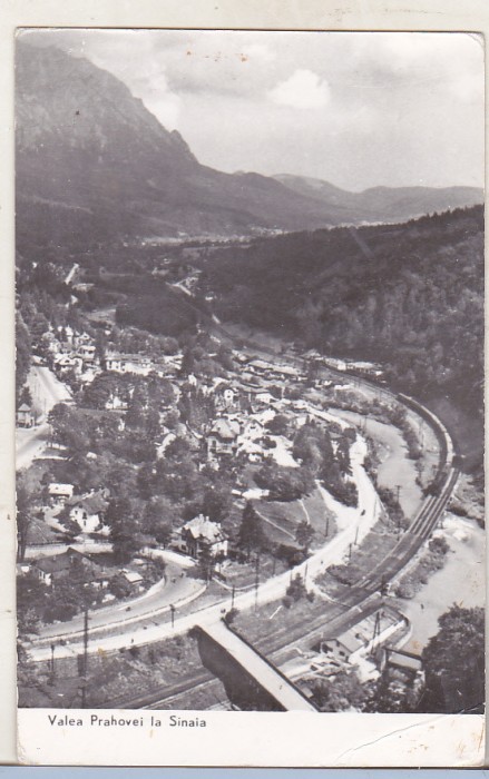 bnk cp Valea Prahovei la Sinaia - Vedere - circulata