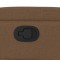 Fotoliu rabatabil, maro, material textil - 8