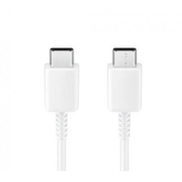 CABLU DE DATE SI INCARCARE USB TYPE-C LA USB TYPE-C SAMSUNG EP-DN970BWE, 5A, 1 M, ALB, BULK foto