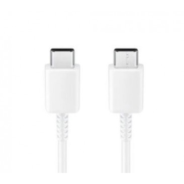 CABLU DE DATE SI INCARCARE USB TYPE-C LA USB TYPE-C SAMSUNG EP-DN970BWE, 5A, 1 M, ALB, BULK foto