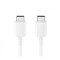 CABLU DE DATE SI INCARCARE USB TYPE-C LA USB TYPE-C SAMSUNG EP-DN970BWE, 5A, 1 M, ALB, BULK