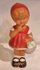SCUFITA ROSIE - personaj de poveste, figurina din cauciuc - Jucarie veche Aradeanca, anii 1970