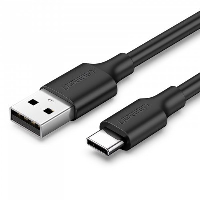 Cablu Date si Incarcare USB-A - USB-C UGREEN US287, 60W, 0.5m, Negru foto