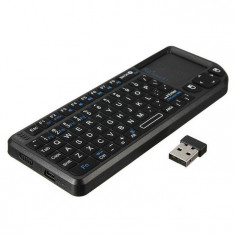 Mini tastatura wireless smart tv pc tableta -bo- 360 ps3 cu touchpad rii -1