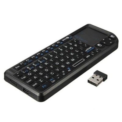 Mini tastatura wireless smart tv pc tableta -bo- 360 ps3 cu touchpad rii -1 foto