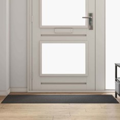 vidaXL Covoraș de intrare Altele Antracit și negru 60 x 180 cm 4100764