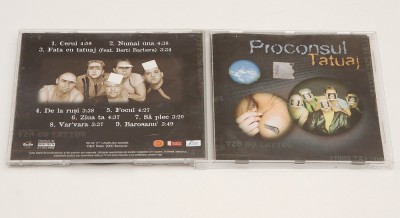 Proconsul &amp;lrm;&amp;ndash; Tatuaj - CD audio original NOU foto