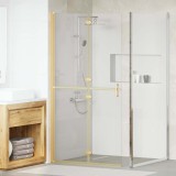 Cumpara ieftin Perete de duș Walk-in Altele auriu și transparent 100 x 190 cm