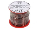 S&acirc;rmă dublu emailată 2,2mm 0,2kg Cu