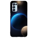 Husa compatibila cu Oppo Find X2 Pro model Planet orbit, Silicon, TPU, Viceversa, Transparent, Carcasa