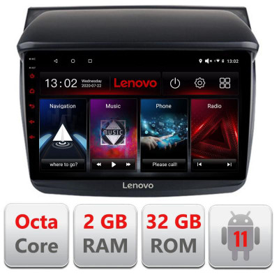 Navigatie dedicata Mitsubishi L200/Pajero 2006-2013 D-094 Lenovo Octa Core cu Android Radio Bluetooth Internet GPS WIFI DSP 2+3 CarStore Technology foto