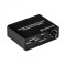 Convertor DIGITAL Toslink/RCA la ANALOG 2x RCA +cu iesire casti 3.5