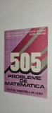 505 PROBLEME DE MATEMATICA ADMITEREA IN LICEU IVASCHESCU MARGINEANU BASARAB