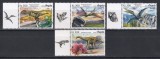 Angola 2018 - Dinozauri și minerale, Serie cu Tapsuri pe St&acirc;nga, MNH