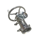 Mașină de tocat carne Broman, aluminiu, nr. 32, cu roată