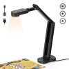 Camera Scanner Documente A4/A3, 4K, 30FPS, 8MP, Autofocus, Microfon Dublu, LED, Brat Pliabil, Video, USB 2.0, Adaptor Type-C, Windows/Mac/Chromebook,