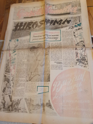 mondial gazeta familiei 27 octombrie 1946-art. hirosima,orasul buzau foto