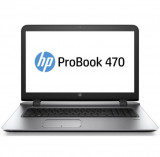 Laptop refurbished HP PROBOOK 470 G3, Procesor I7 6500U, Memorie RAM 8 GB, SSD 256 GB, Windows 10 Pro, Placa video AMD RADEON R7 M340, DVD/RWWebcam, U