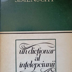 UN DICTIONAR AL INTELEPCIUNII VOL.III (3)-THEOFIL SIMENSCHY