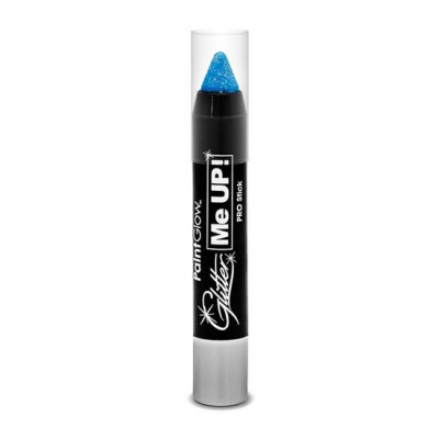 Creion cu sclipici, pentru fata si corp -UV reactiv - Ice Blue Glitter me Up! Paint Glow foto