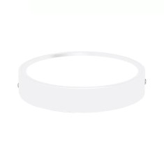 Aplica LED Techstar&reg; Slim P, Putere 5W, Culoare Lumina 6500K, Diametru 8cm, Grosime 3cm, CRI 80+, Corp Aluminiu, Alb