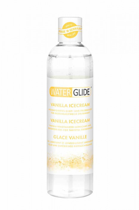 Waterglide - Lubrifiant cu aromă de vanilie, 300 ml