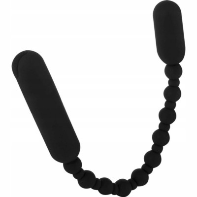 Perle anale vibratoare - PowerBullet Booty Beads Black foto