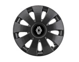 Cumpara ieftin Set 4 Capace Roti Autohelix MSA&reg; potrivite jantelor de 16 inch, pentru Renault Nou model Aura Black