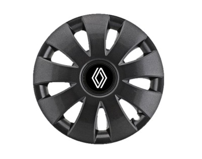 Set 4 Capace Roti Autohelix MSA&amp;reg; potrivite jantelor de 16 inch, pentru Renault Nou model Aura Black foto