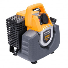 Generator curent electric 1000W, capacitate rezervor 3.5 litri, motor in 2 timpi, putere 2cp, stabilizator de tensiune AVR Powermat foto